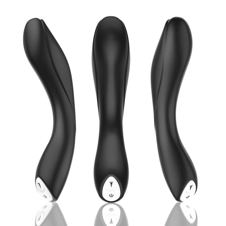 Vibrador Estimulador De Ponto G Flex Vel Ultra Macio Preto Loja Mistisexy