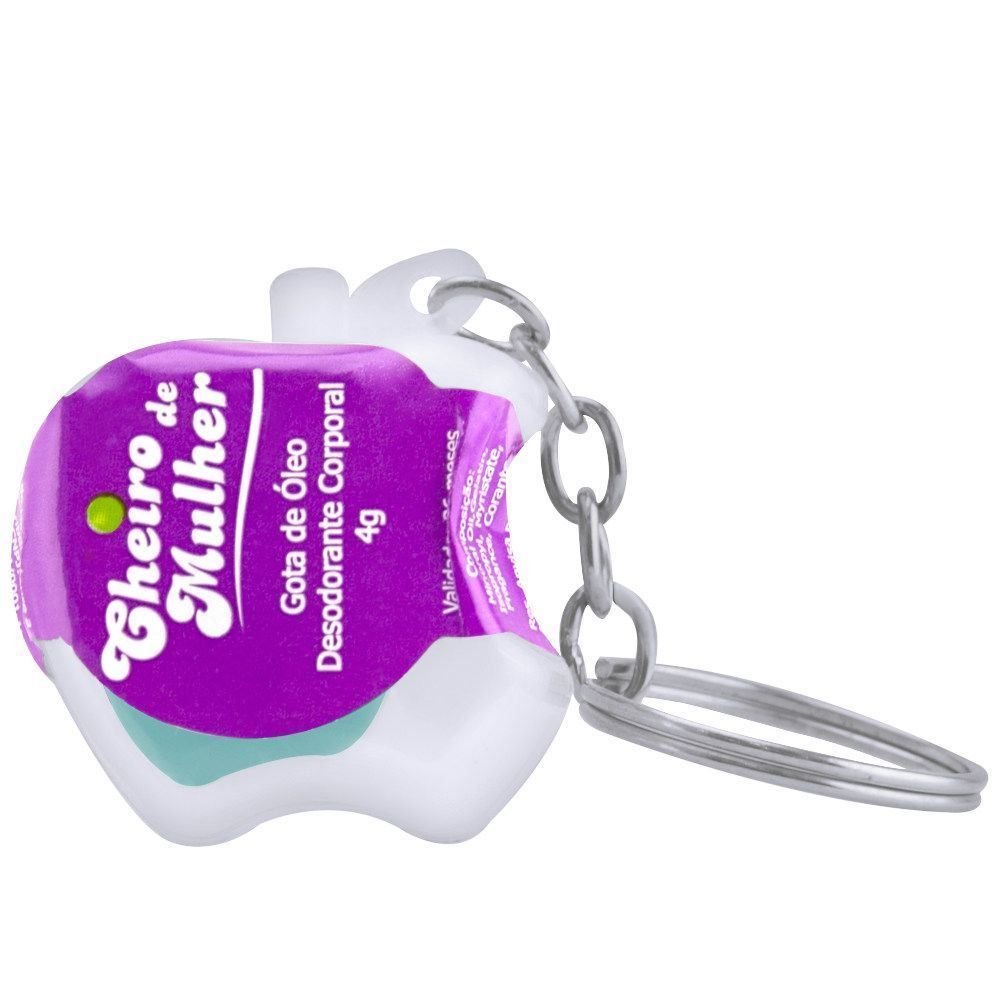 Chaveiro Com Bolinha Lubrificante
