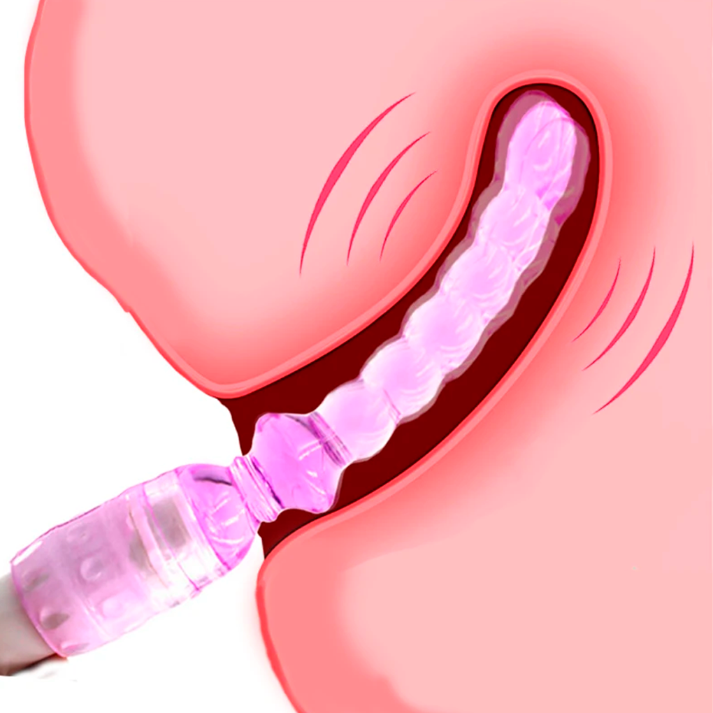Vibrador Plug Anal Escalonado em Bato Silicone  Loja Mistisexy