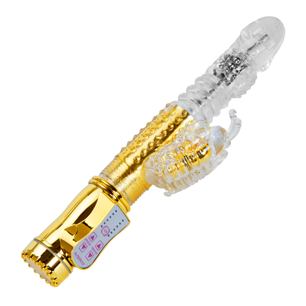 Vibrador Rabbit Vai e Vem com Estimulador de Clitóris 3