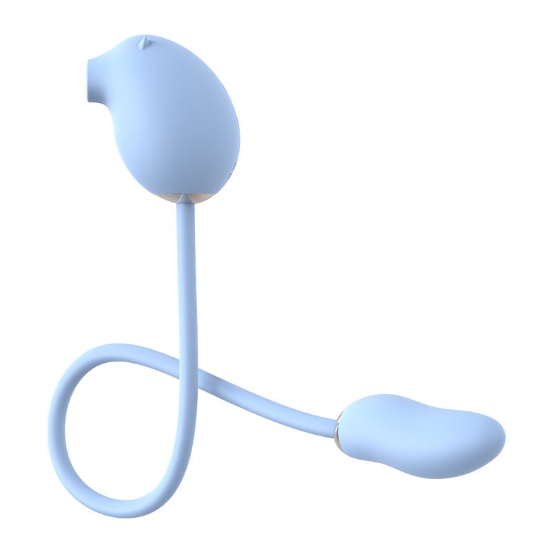 Vibrador Sugador Porquinho Azul.3