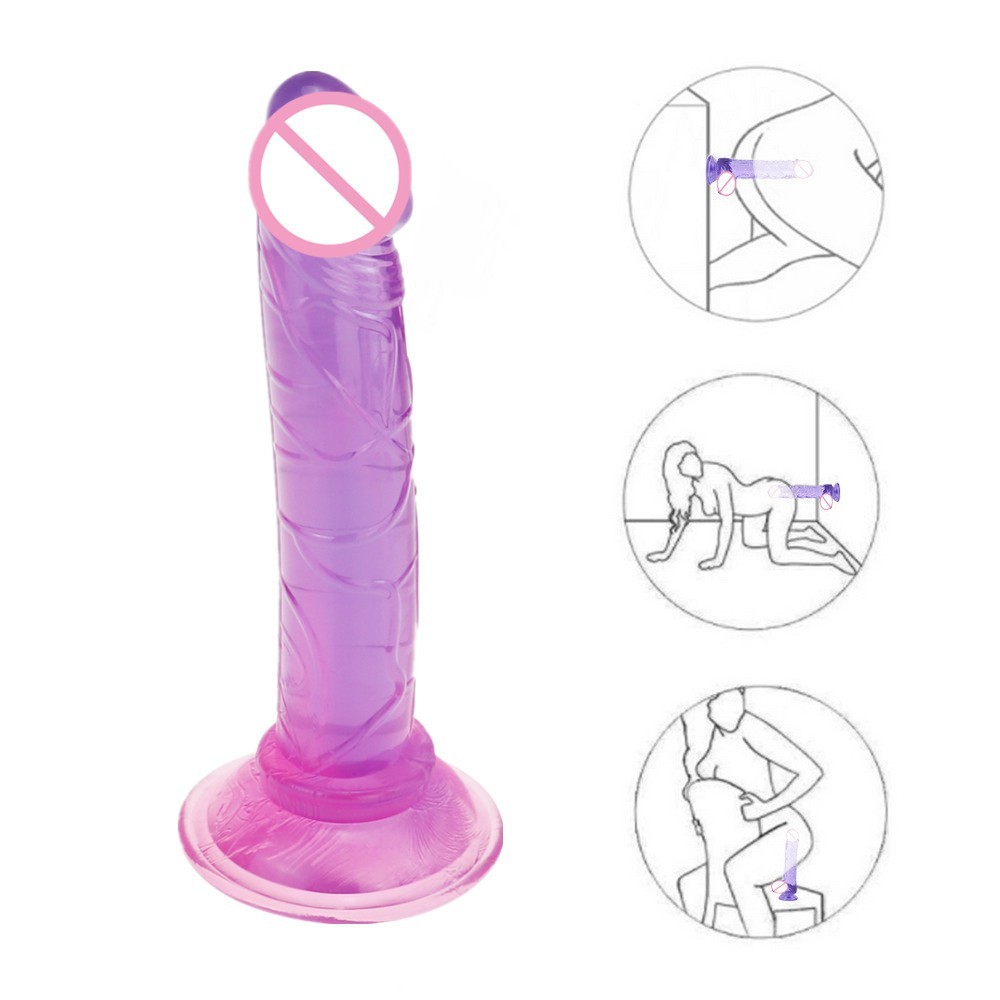 Penis em Silicone com Ventosa – Loja Mistisexy