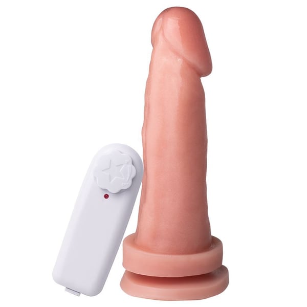 Pênis de Borracha Vibrador Externo Ventosa 17 X 4cm - Soulsex (2)
