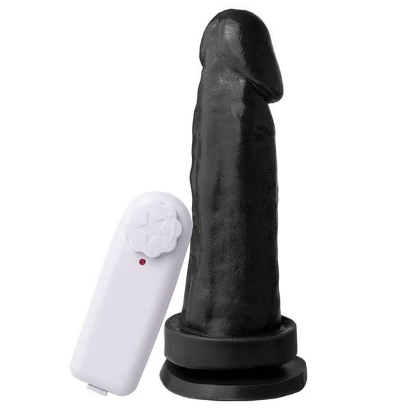 Pênis de Borracha Vibrador Externo Ventosa 17 X 4cm - Soulsex (4)
