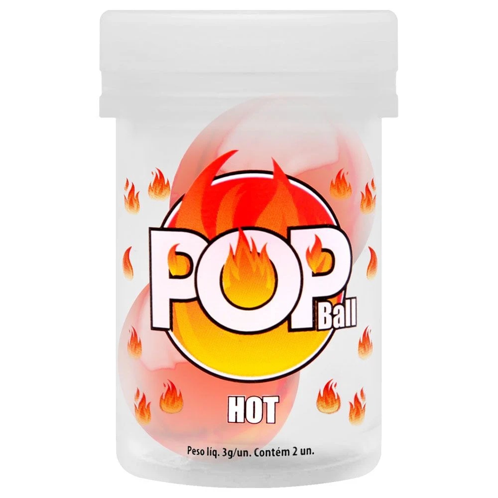 Pop Ball Bolinha Lubrificante Hot