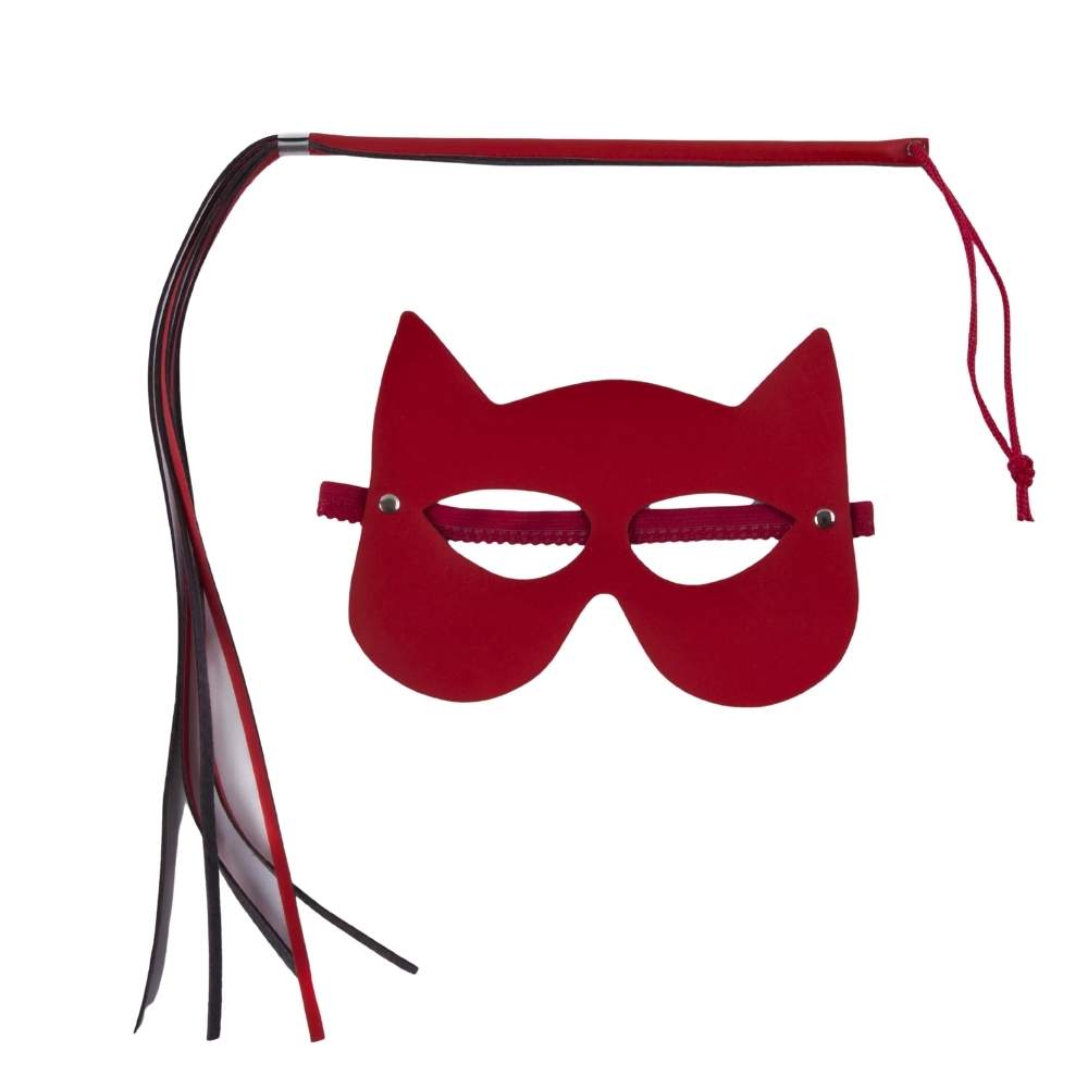 Kit Mulher Gato Com Chicote Fino De Franja 2