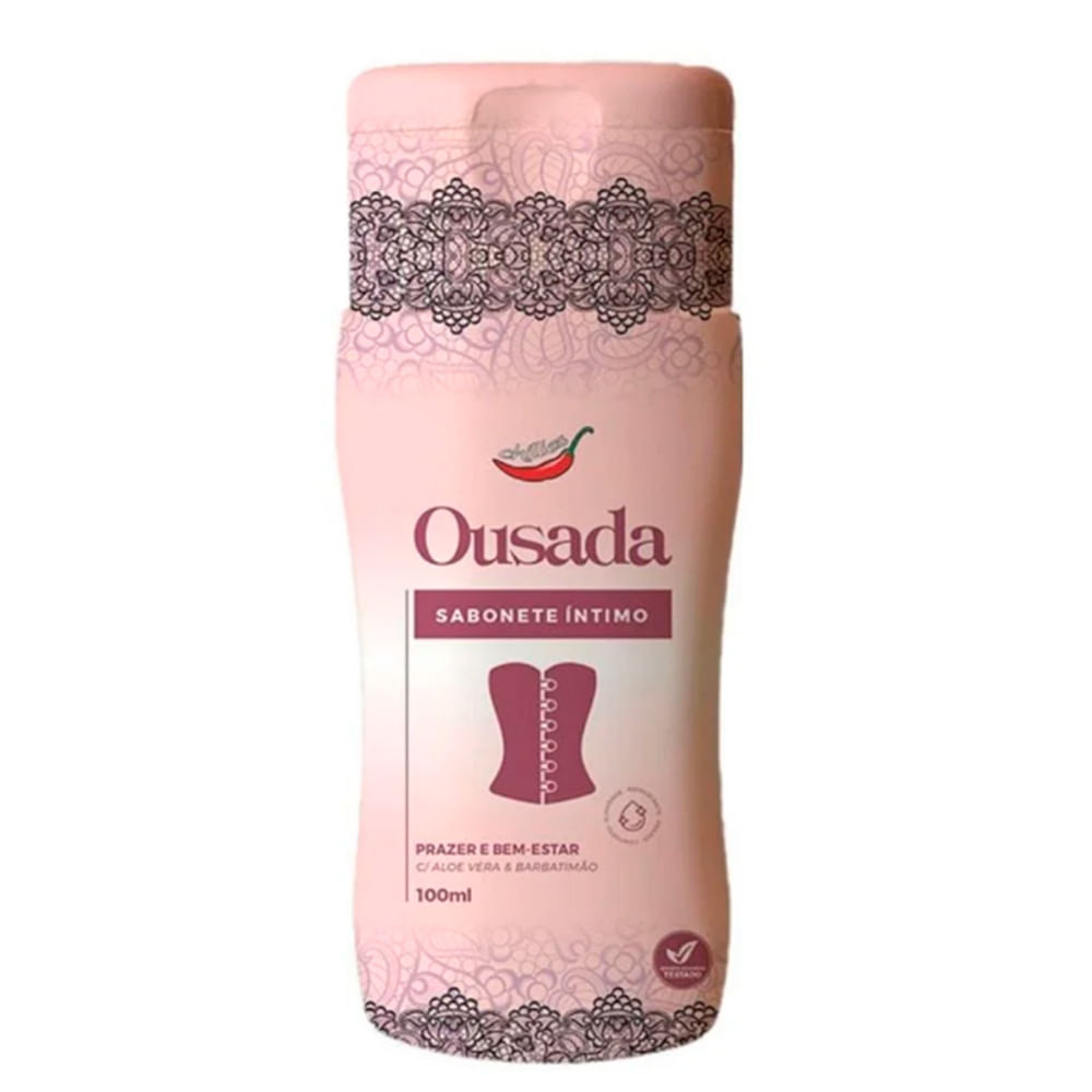 Ousada Sabonete Íntimo Feminino 100ml Chilies