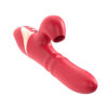 Vibrador com Esferas Sobe e Desce e Sugador de Clitóris 2
