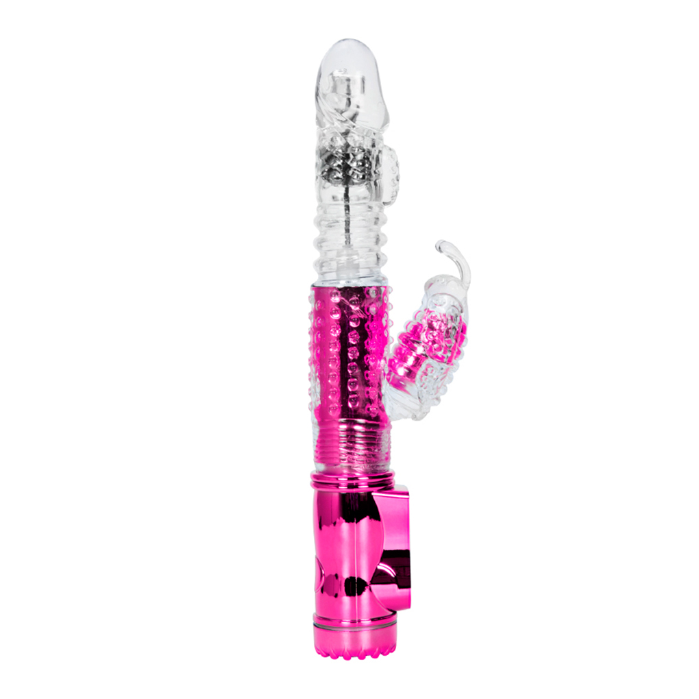 Vibrador Rabbit Vai e Vem com Estimulador de Clitóris 1