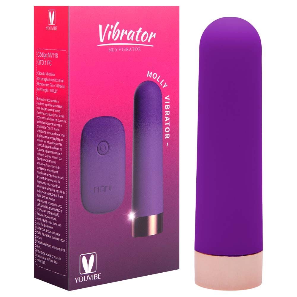 Cápsula Vibratória 10 Modos Sem Fio (7)