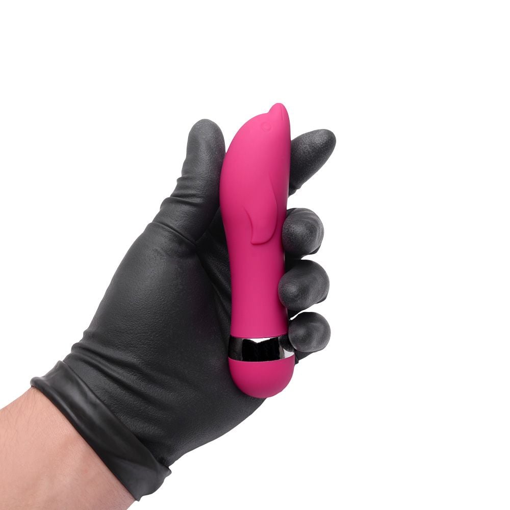 Vibrador Ponto G Aveludado Com 11,5 X 2,5cm Vipmix (2)