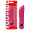Vibrador Ponto G Aveludado Com 11,5 X 2,5cm Vipmix (3)
