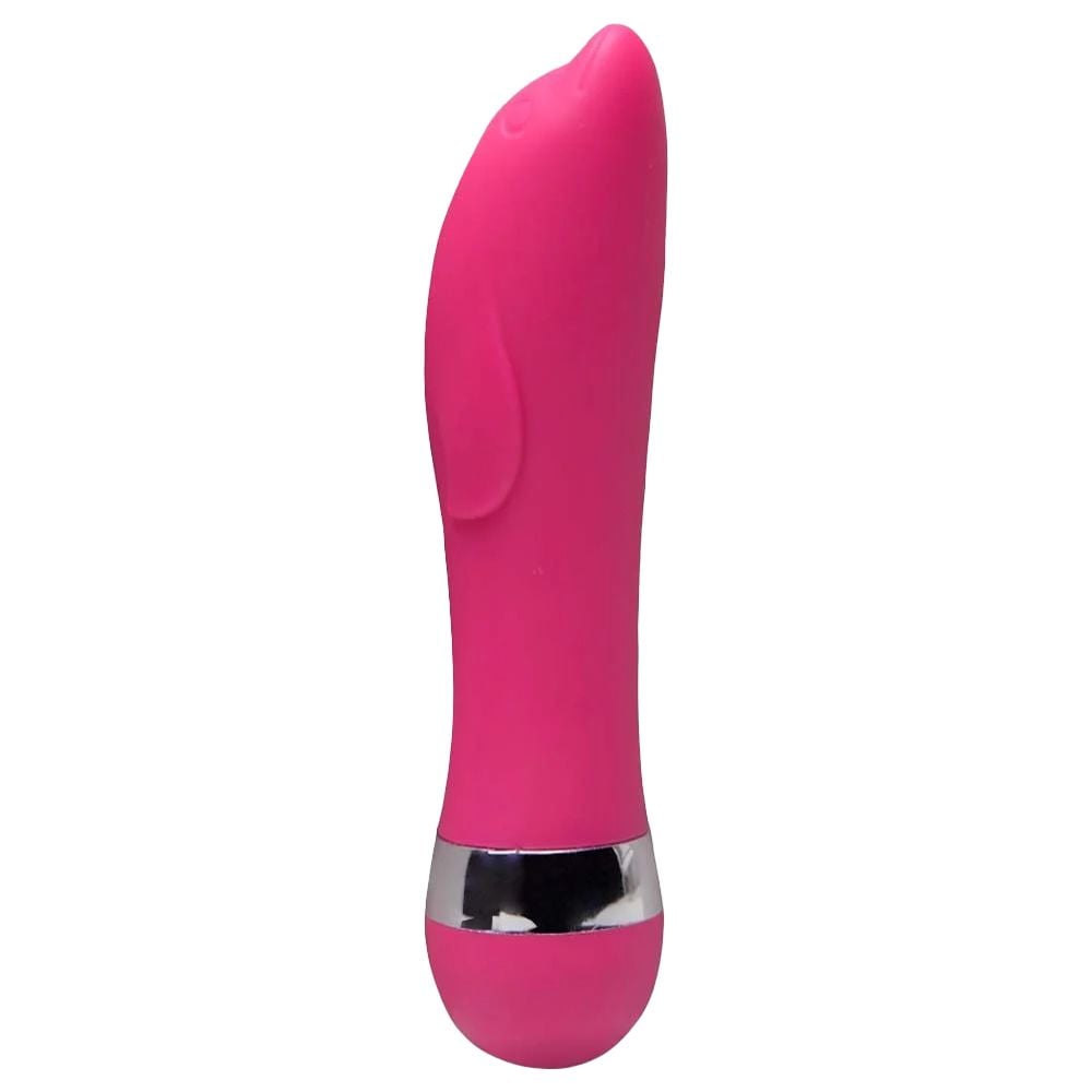 Vibrador Ponto G Aveludado Com 11,5 X 2,5cm Vipmix (4)