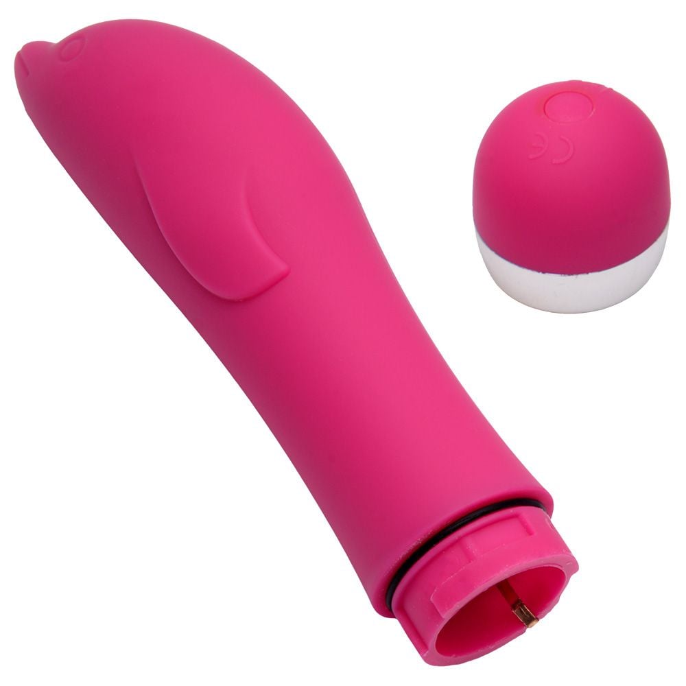 Vibrador Ponto G Aveludado Com 11,5 X 2,5cm Vipmix (5)