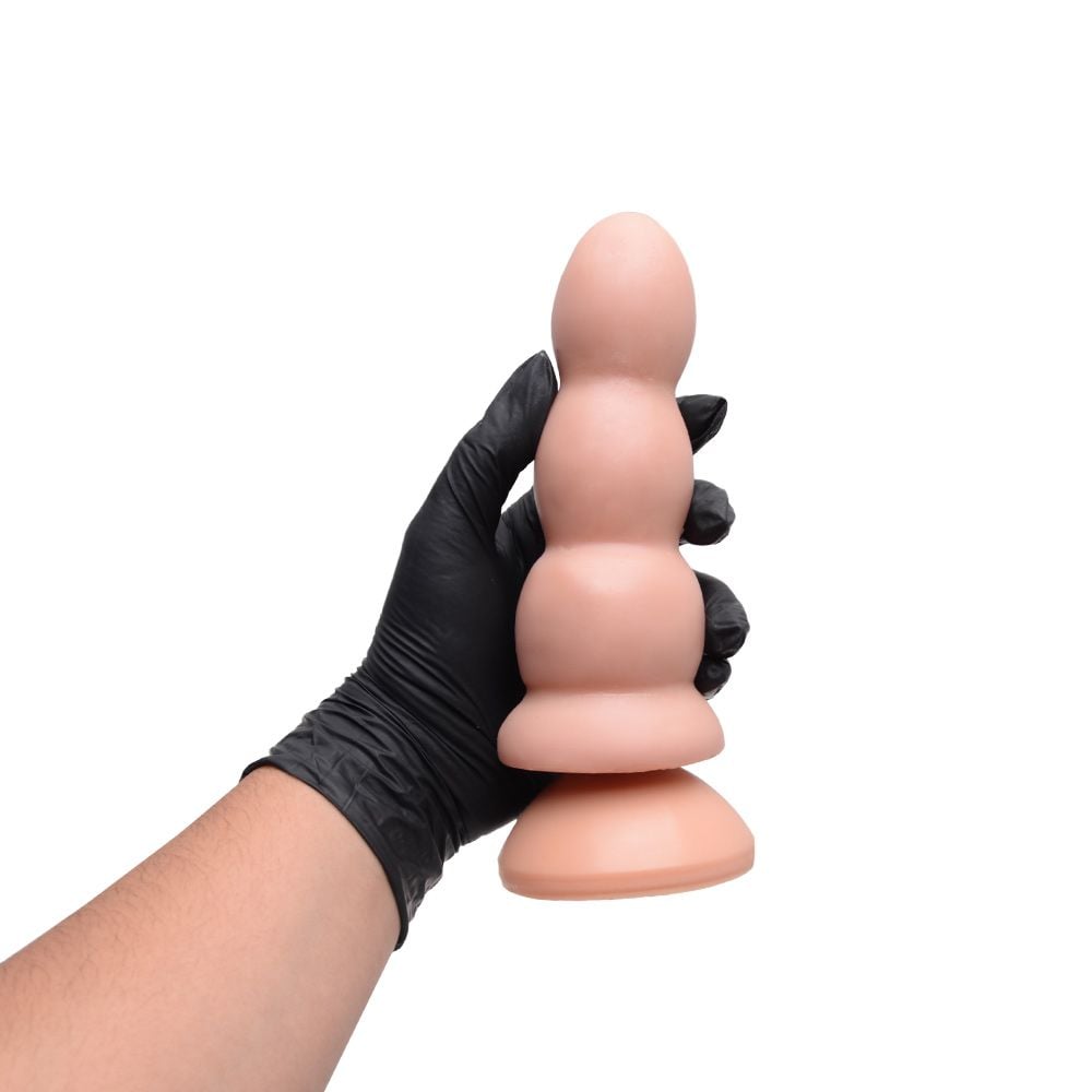 Plug Anal Maciço Com Ventosa 16 X 4,5cm Kgel (3)