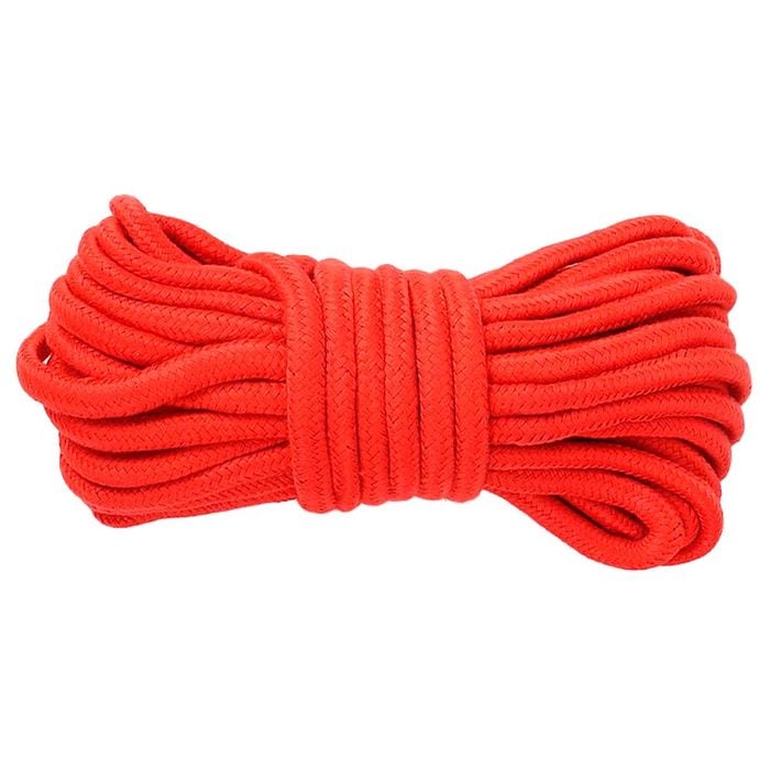 Corda Sado Bondage Rope Vermelho - Sexy Import