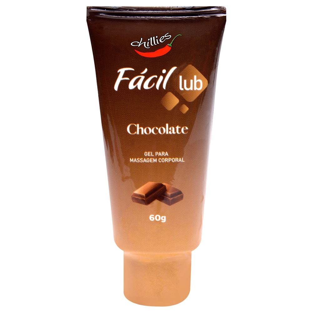 Fácil Lub Aromático Gel Corporal 60G Chillies Chocolate