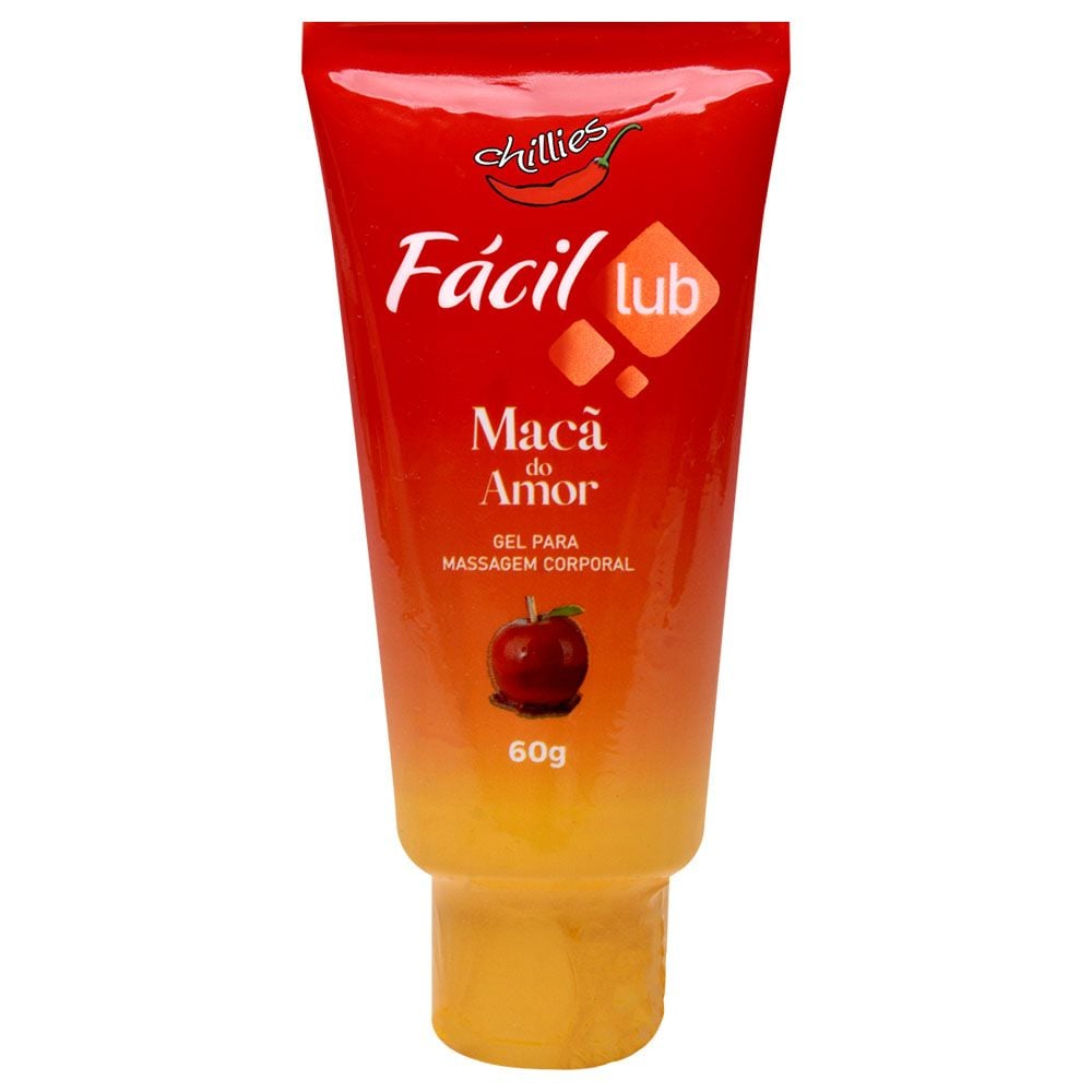 Fácil Lub Aromático Gel Corporal 60G Chillies Maça do Amor