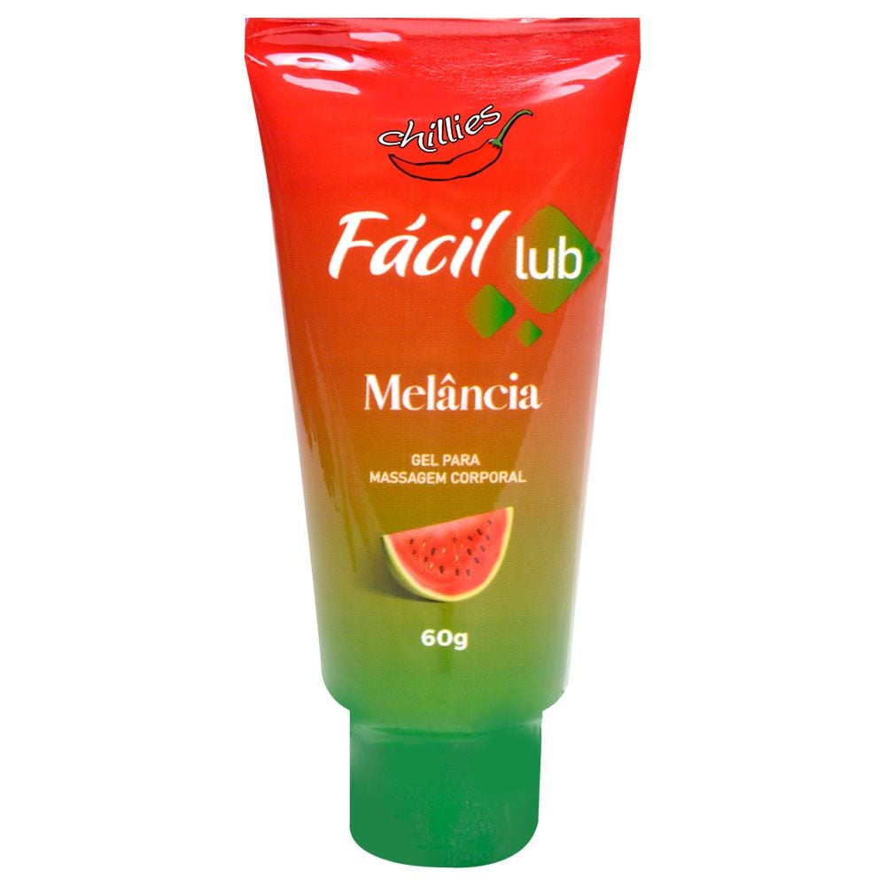 Fácil Lub Aromático Gel Corporal 60G Chillies Melancia