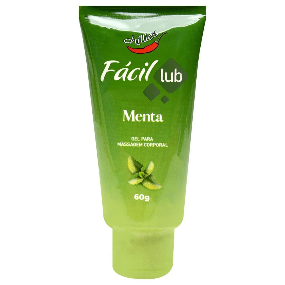 Fácil Lub Aromático Gel Corporal 60G Chillies Menta
