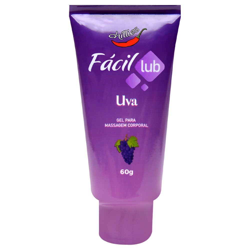 Fácil Lub Aromático Gel Corporal 60G Chillies Uva