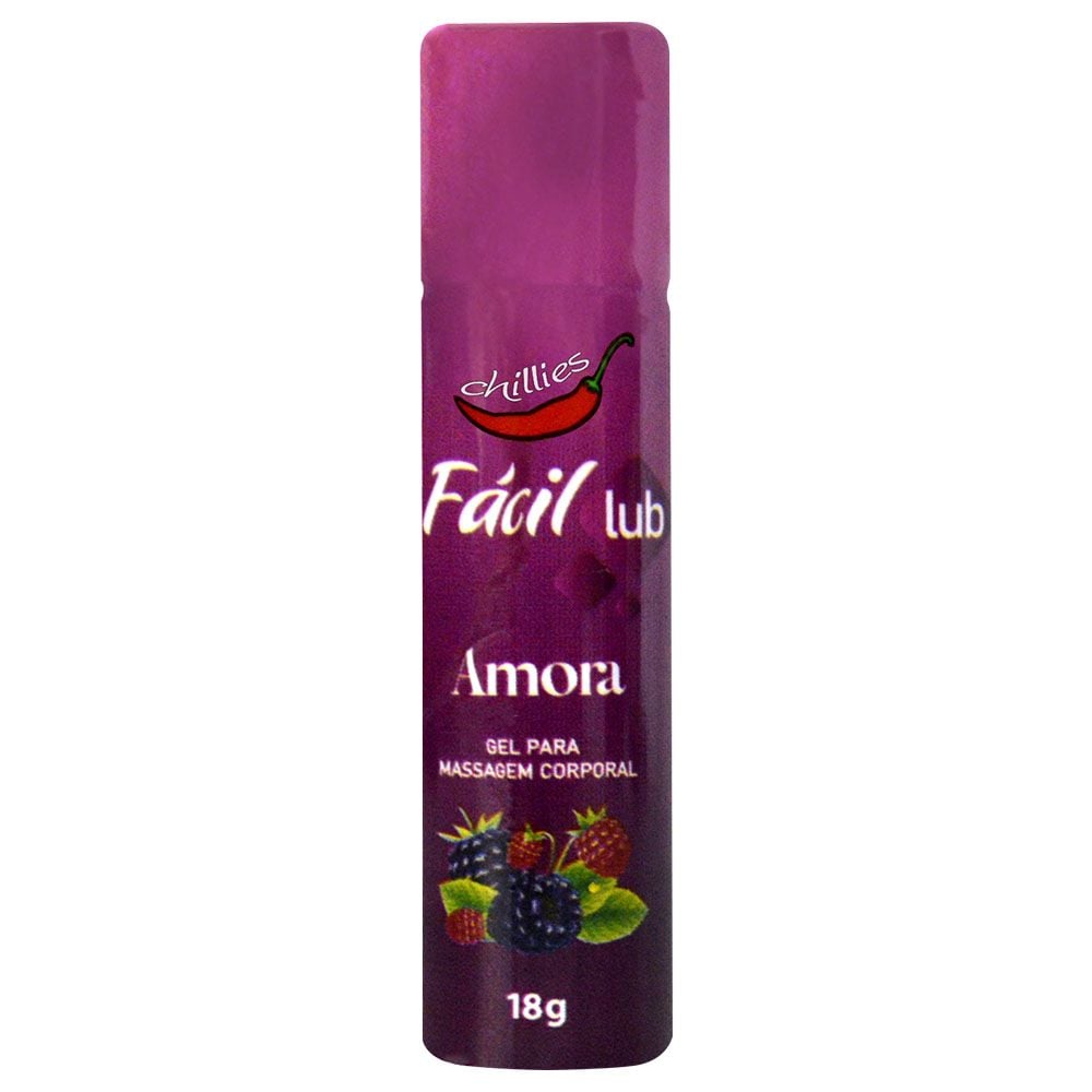 Fácil Lub Gel Aromático - 18G - Chillies Amora