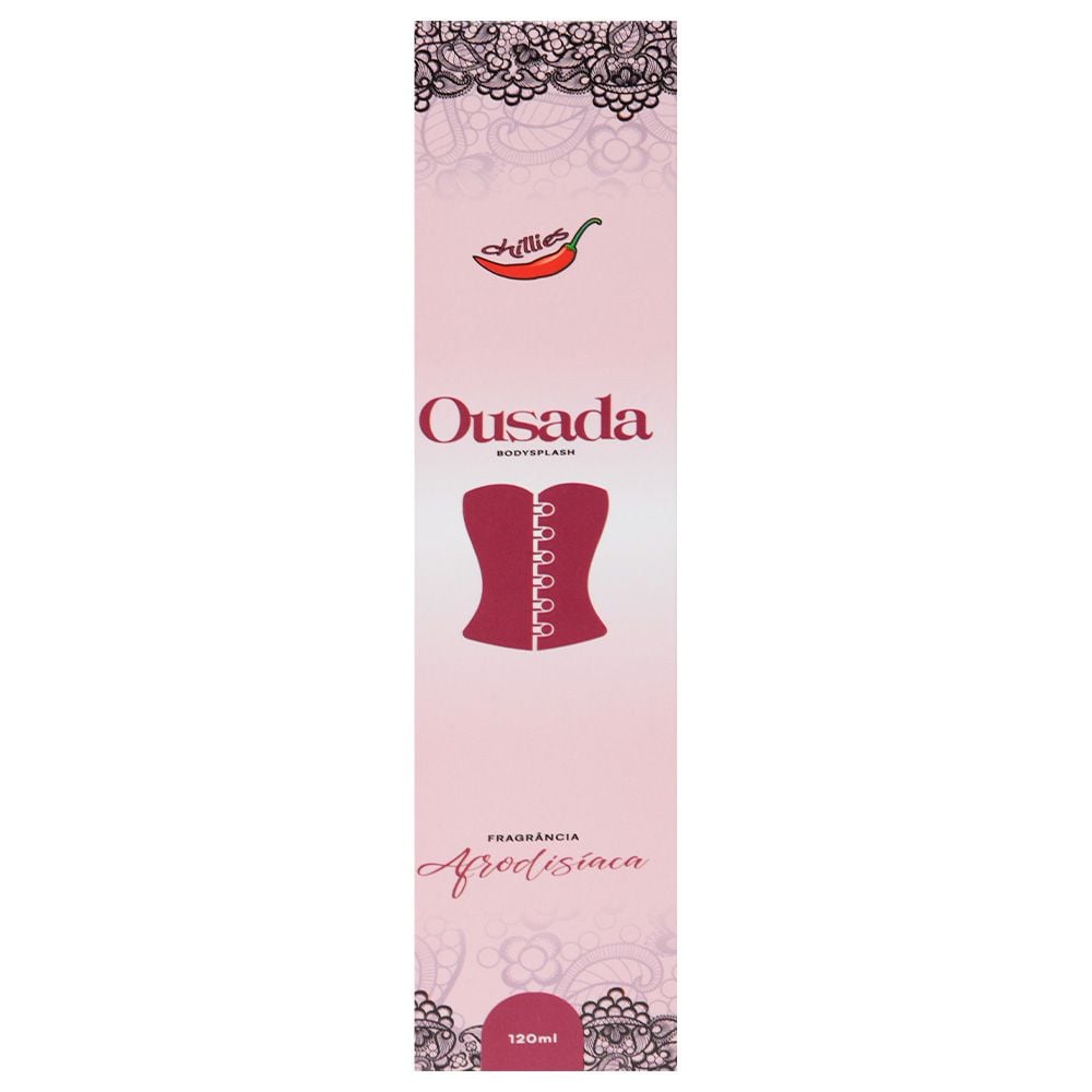 Ousada Body Splash Afrodisíaco - 120Ml - Chillies (3)