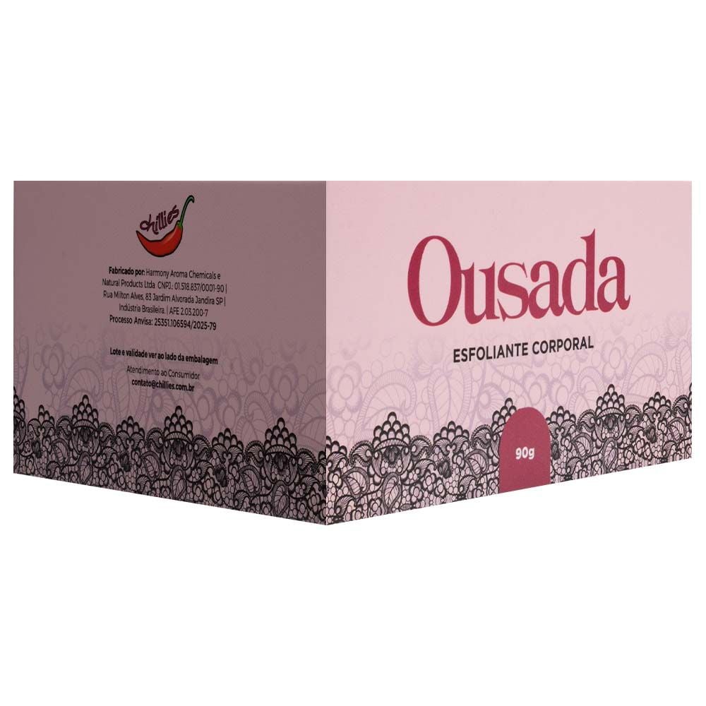 Ousada Esfoliante Corporal Feminino - 90G - Chillies (4)