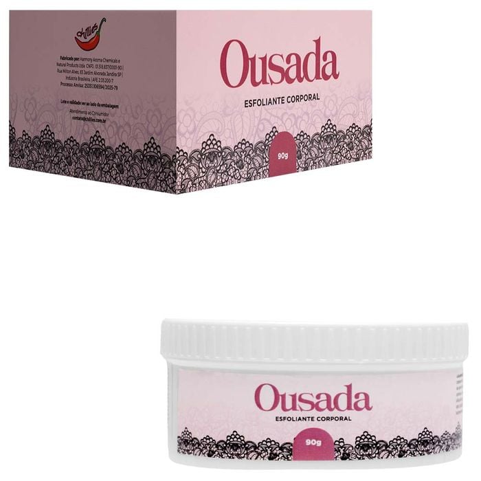 Ousada Esfoliante Corporal Feminino - 90G - Chillies (6)