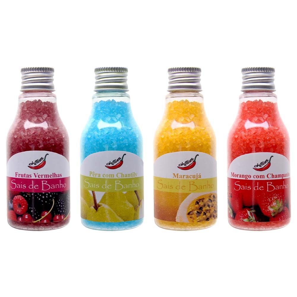 Sais De Banho Aromático Sensual - 80G - Chillies