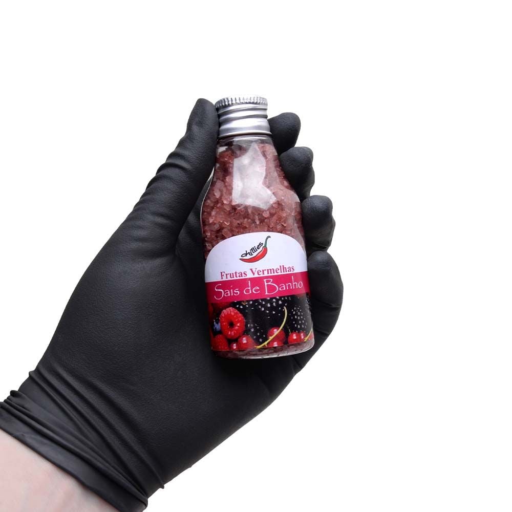 Sais De Banho Aromático Sensual - 80G - Chillies Futas Vermelhas Mão