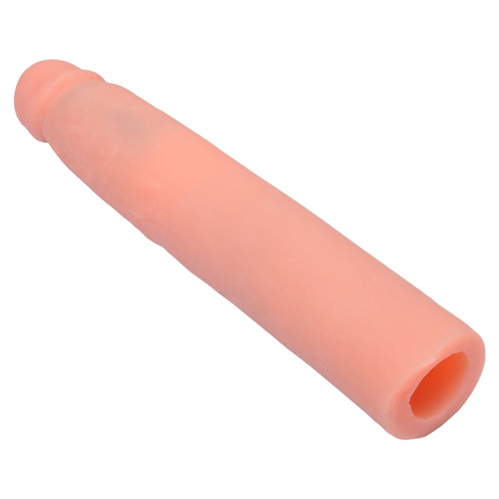 Capa Peniana Cyber Big Kurt Aumenta - 7cm - Kgel - Cor Bege (2)