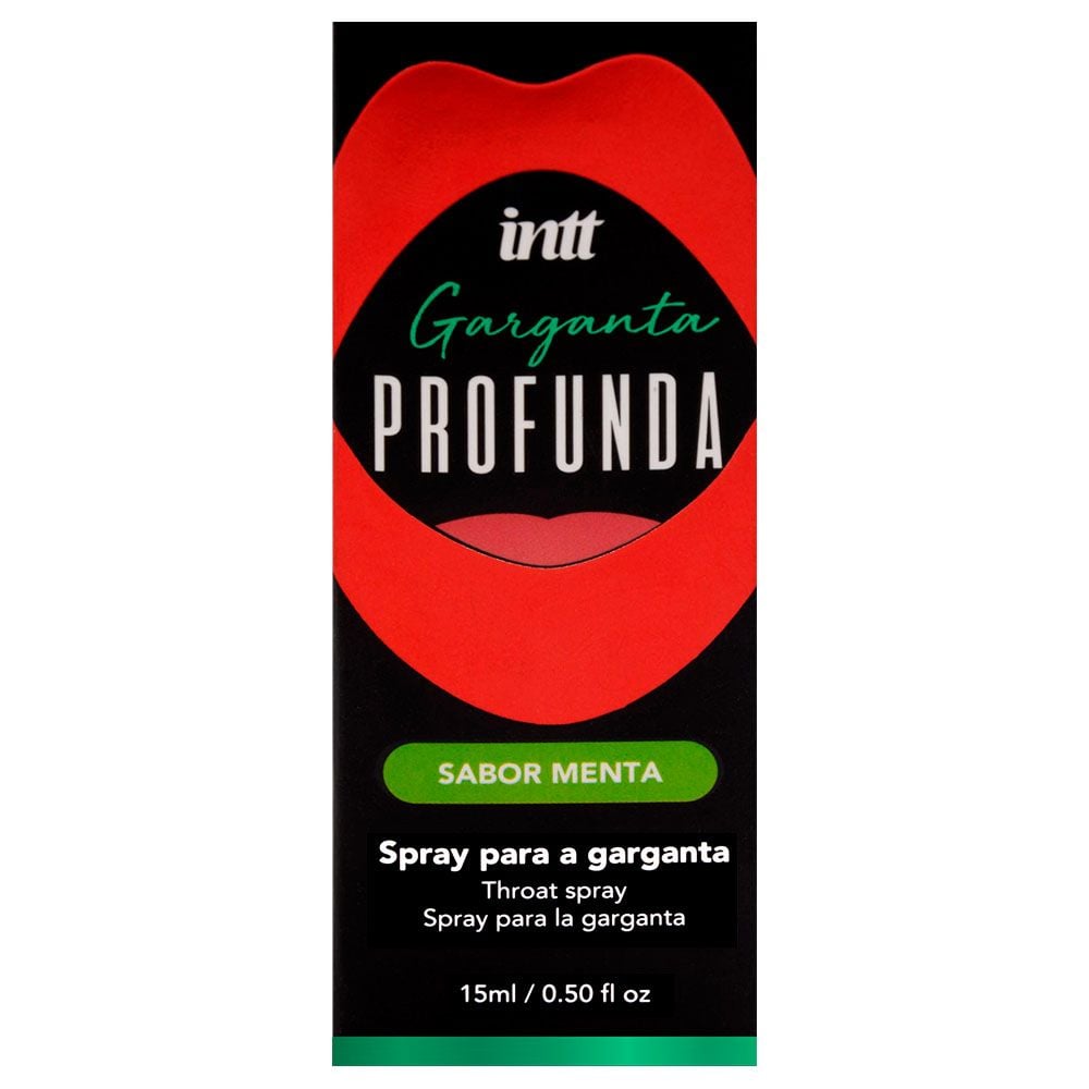 Garganta Profunda Spray Aromático - Menta - 15ml - Intt (4)