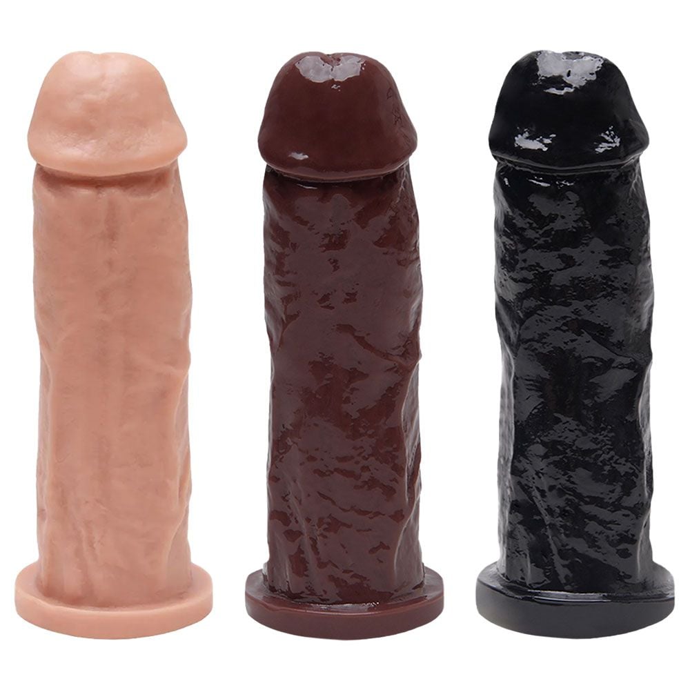 Pênis De Borracha Maciço - 18 X 4,7Cm - Kgel (16)