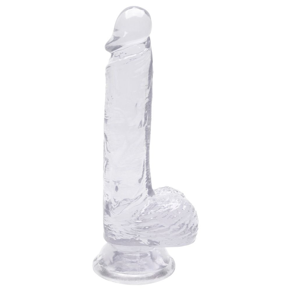 Pênis Escroto Transparente 20,5 X 3,8cm (2)