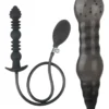 Plug Anal Inflável Dilatador Gigante Gomo PRETO (2)