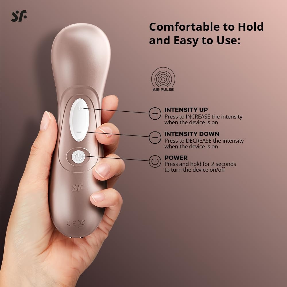 Satisfyer Pro 2 Gen 2 Estimulador de Clitóris com Pulso de Ar Rosa Ouro (3)