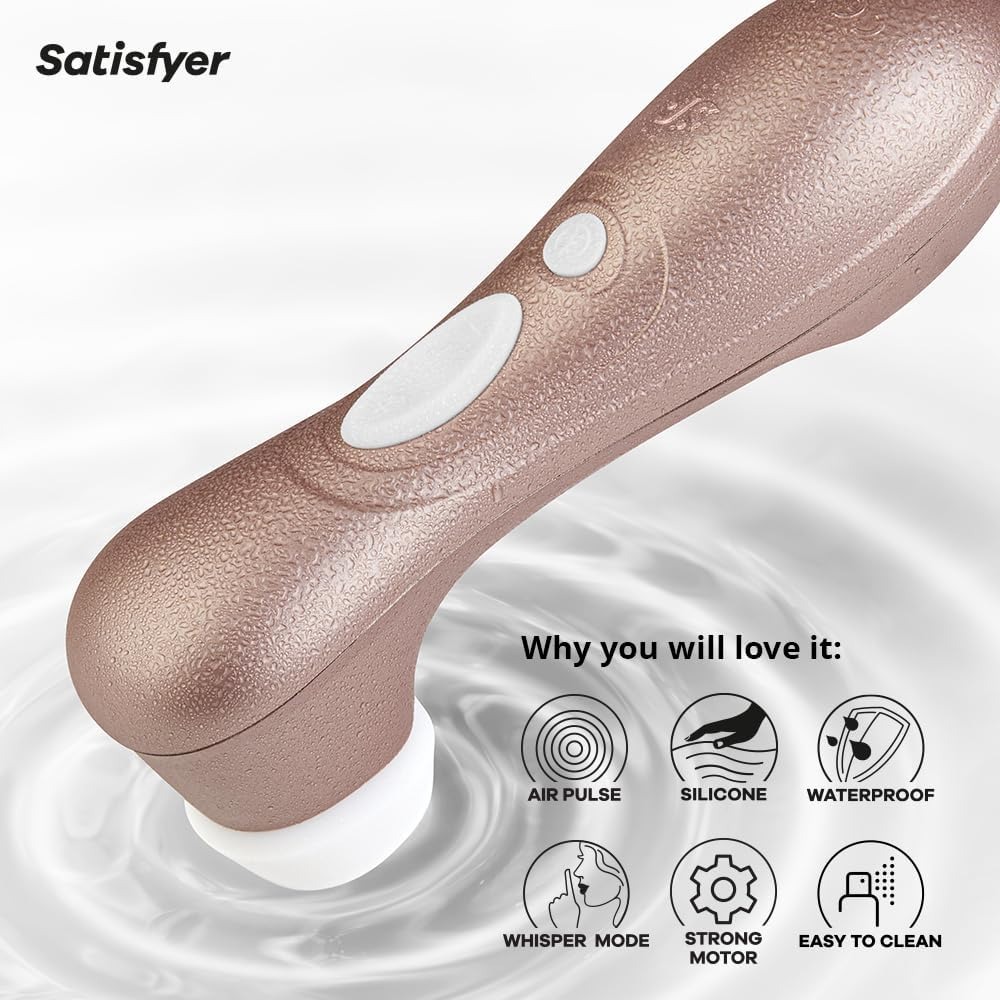 Satisfyer Pro 2 Gen 2 Estimulador de Clitóris com Pulso de Ar Rosa Ouro (4)
