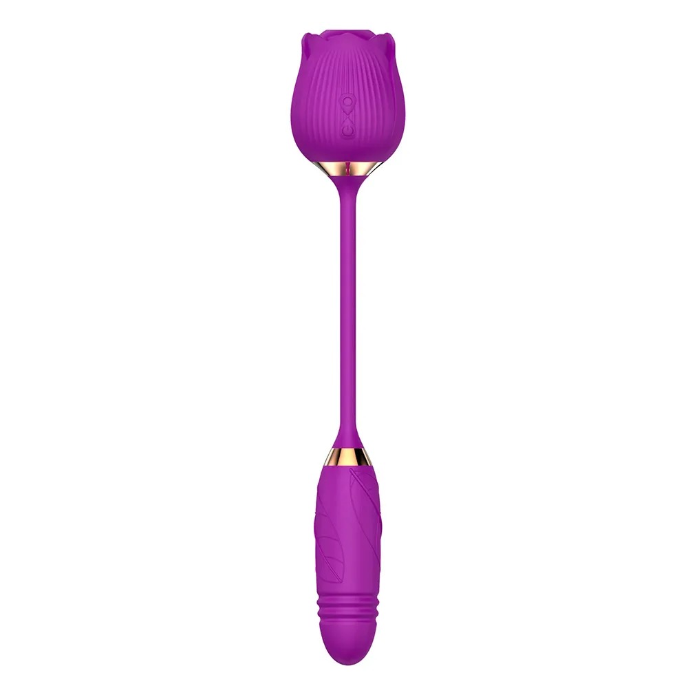 Vibrador Duplo com 10 Modos de Vibração, Pulsação e Vai e Vem Vip Mix (2)