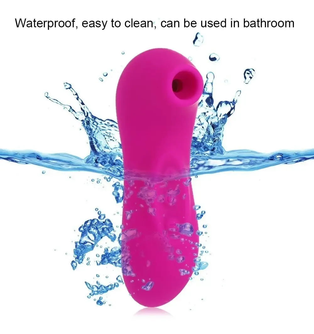 Vibrador Estimulador Sugador 10 Funções ROSA (3)