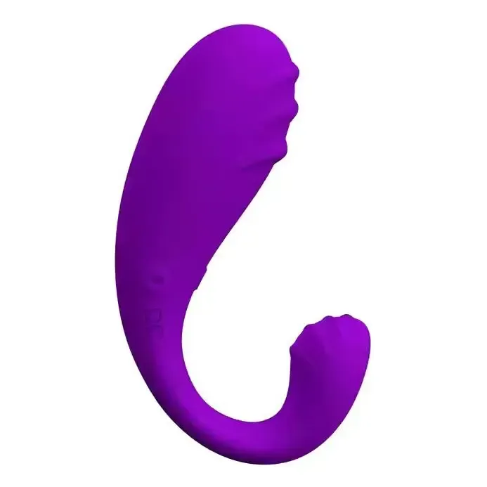 Vibrador Ponta Dupla Texturizada Recarregavel com Aplicativo (1)