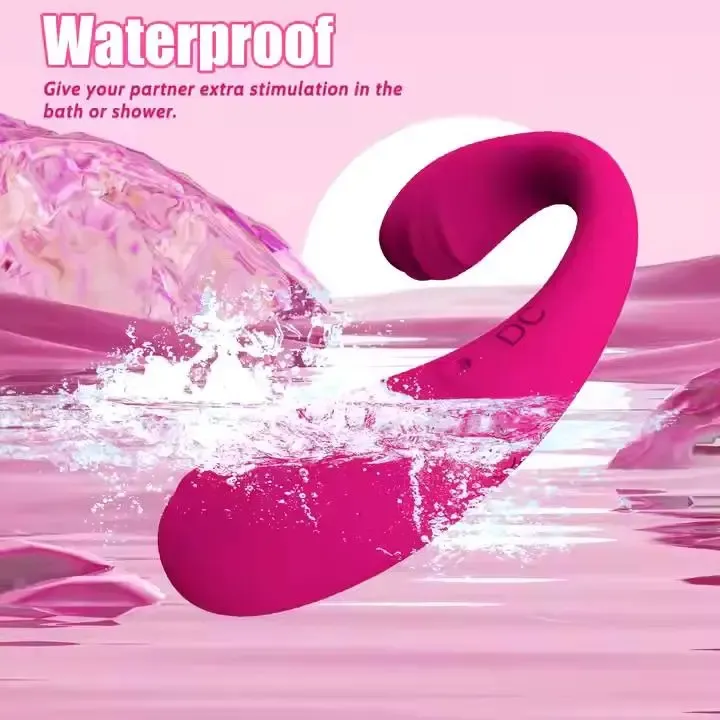 Vibrador Ponta Dupla Texturizada Recarregavel com Aplicativo (3)