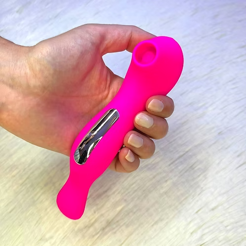 Vibrador Sugador Cavalo Marinho ROSA (3)