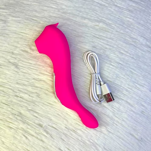 Vibrador Sugador Cavalo Marinho ROSA (4)