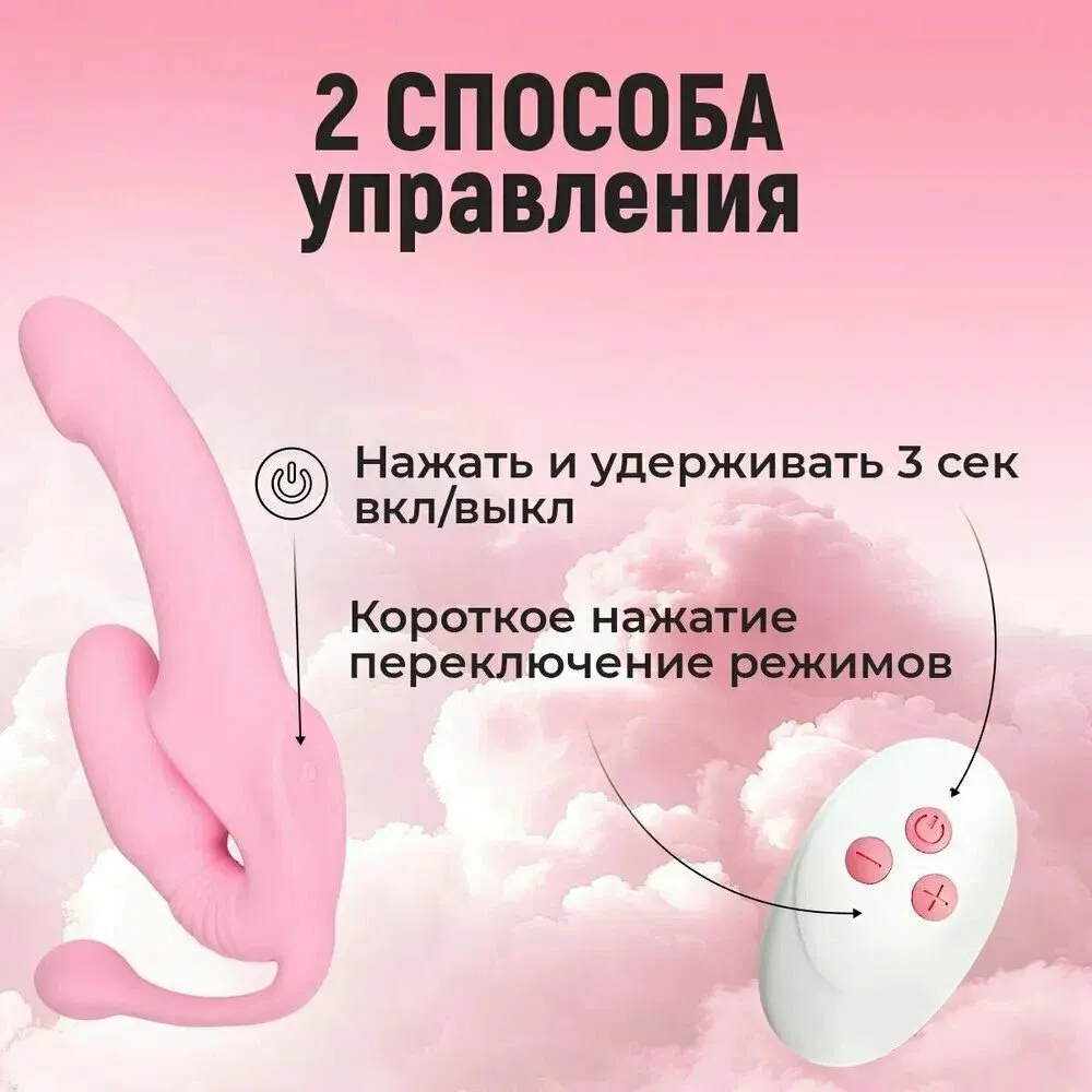 Vibrador Strapless Triplo com Controle (5)