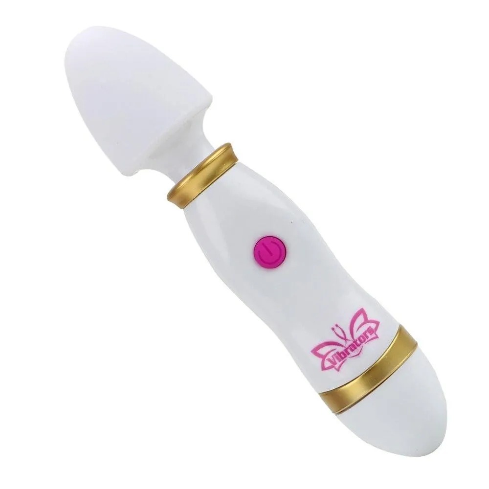 Vibrador Varinha Mágica BRANCO - Vibrators (1)