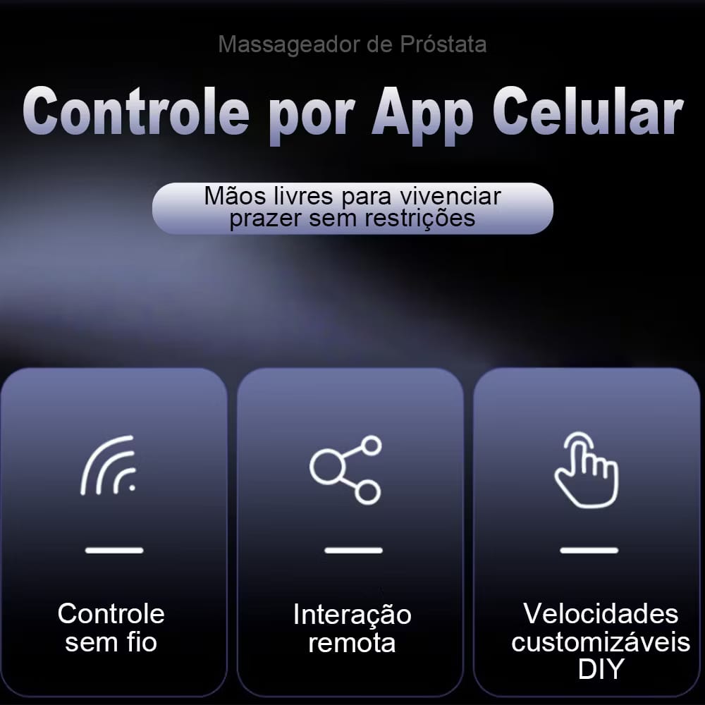 Anel peniano Vibratorio com plug anal controle aplicativo (7)