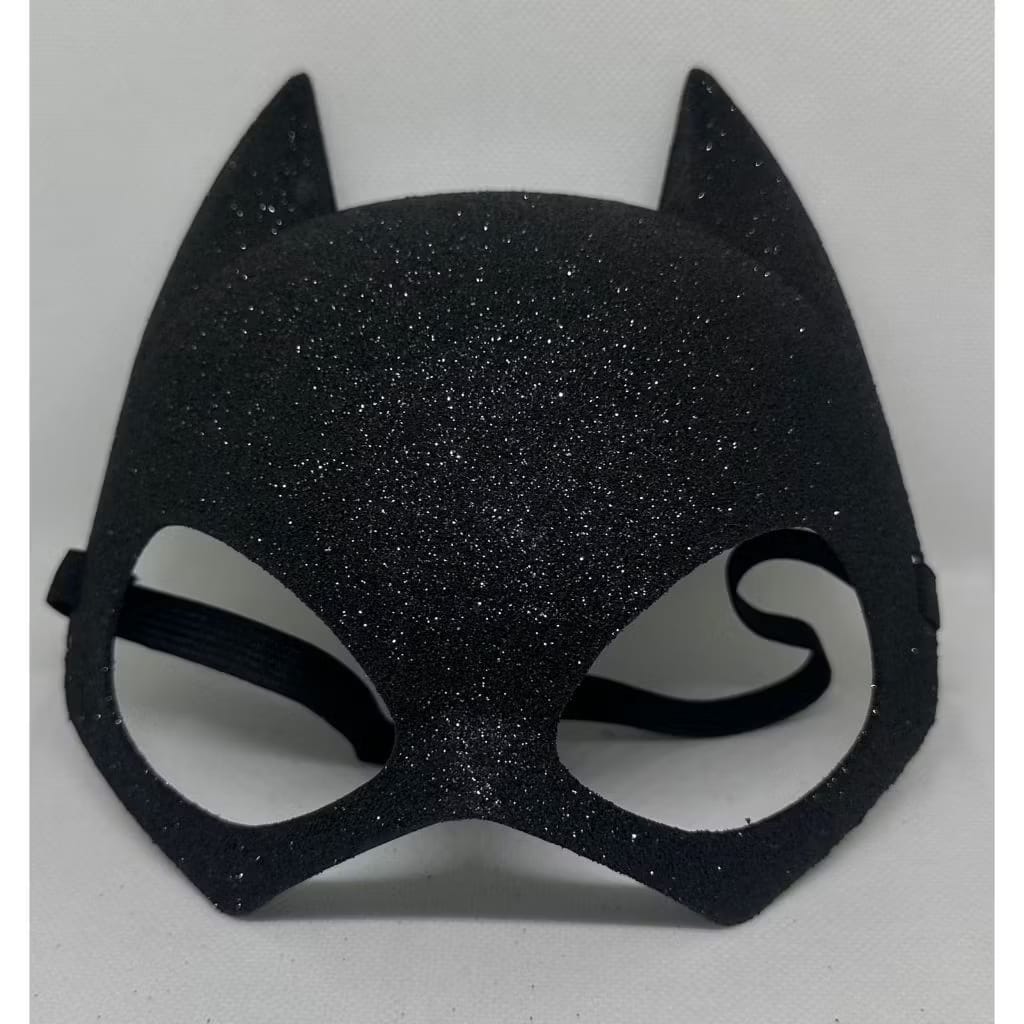 Mascara mulher gato glitter (1)