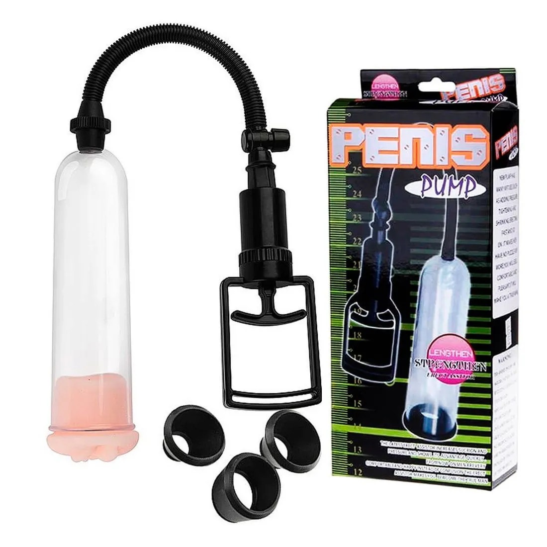 Penis Pump Bomba Peniana Manual Com Vagina (2)