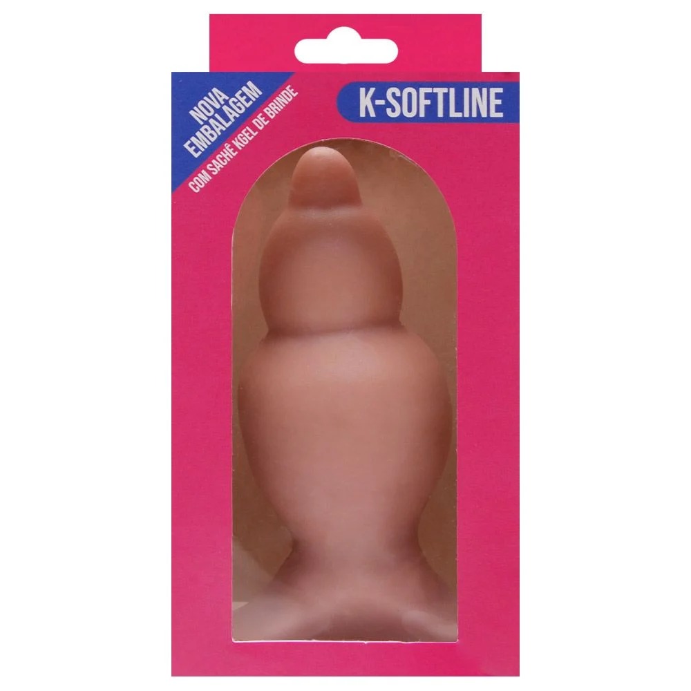 Plug Anal Borracha Maciço 11,5 X 4,8cm Kgel (4)